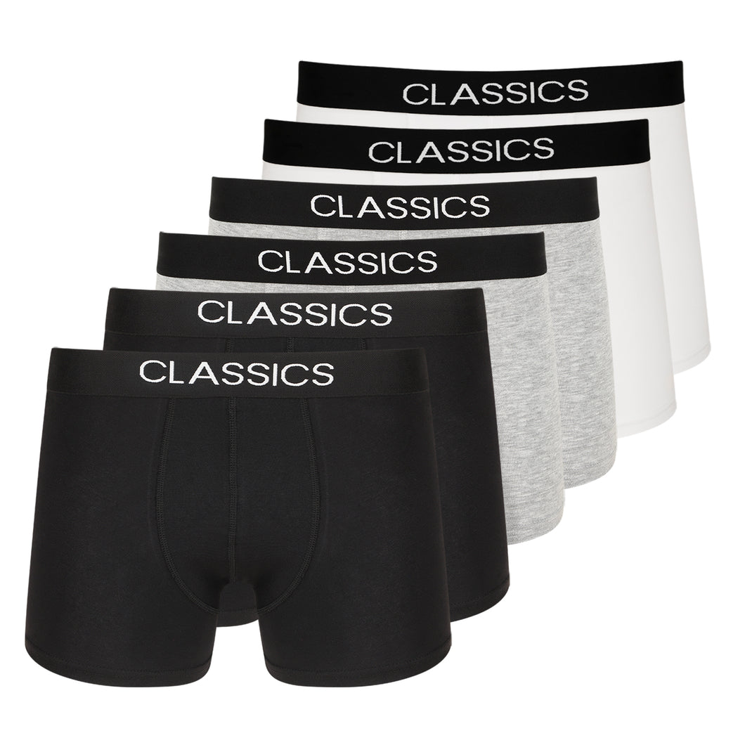 Classics® Herren Boxershort - 6er Pack - Mix