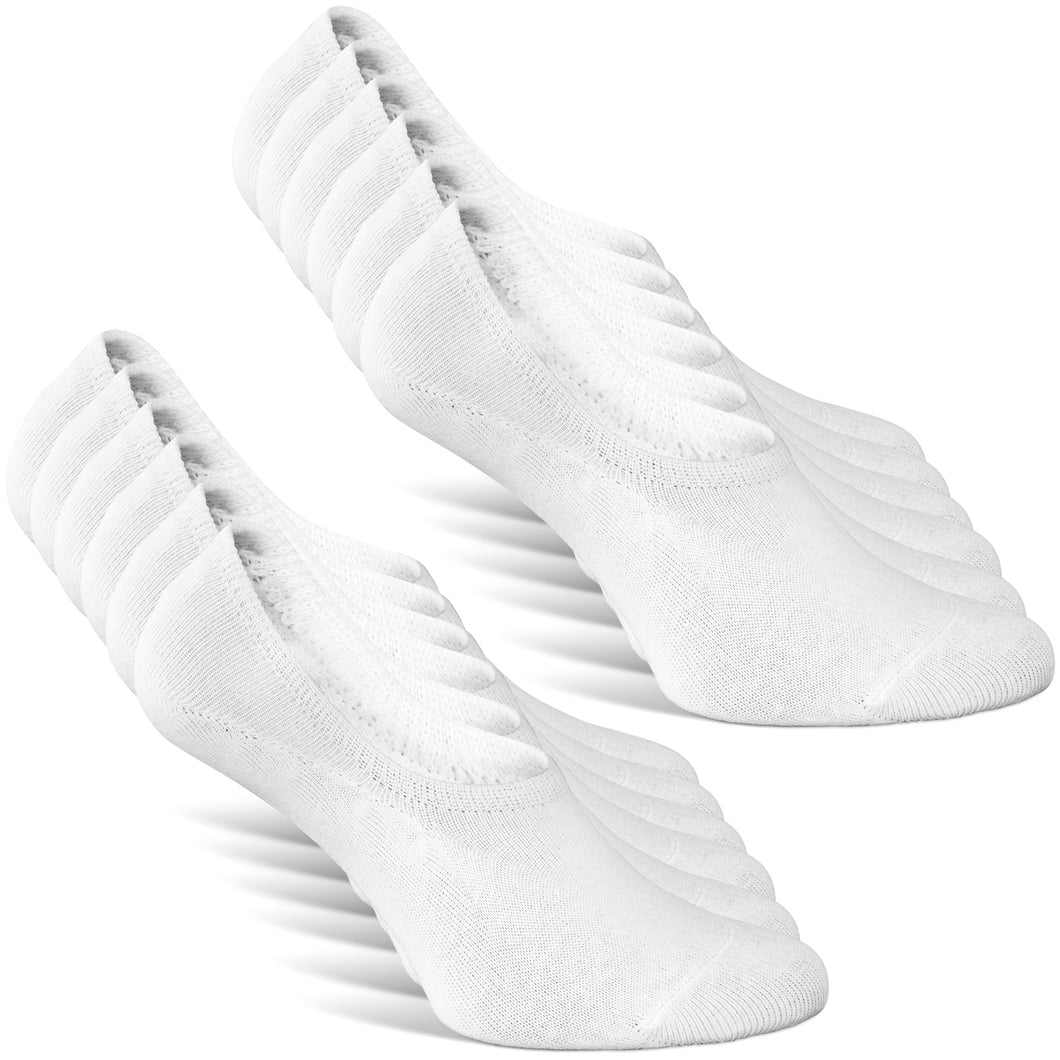 Classics®Invisible Socks - 6er Pack - Weiss
