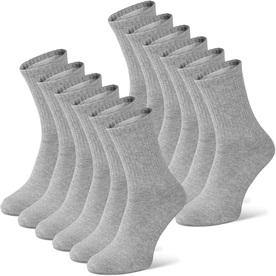 Classics®Crew Socks - 6er Pack - Grau