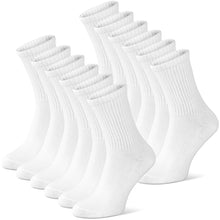 Lade das Bild in den Galerie-Viewer, Classics®Crew Socks - 6er Pack - Weiß
