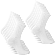 Lade das Bild in den Galerie-Viewer, Classics®Crew Socks - 6er Pack - Weiß
